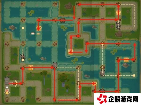 原神龙龙寻宝攻略大全    龙龙寻宝第1-6关满奖励采集路线图片8