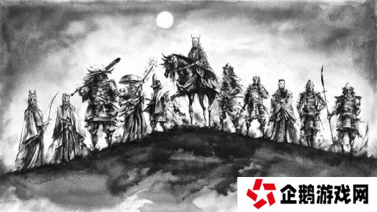 《刺客信条：影》水墨画风格海报 很神秘很威严